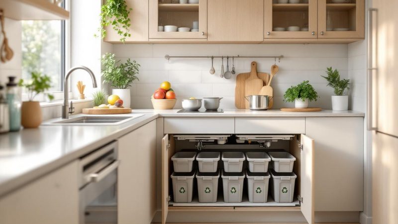 Pourquoi le tri des déchets en cuisine devient-il vite contraignant