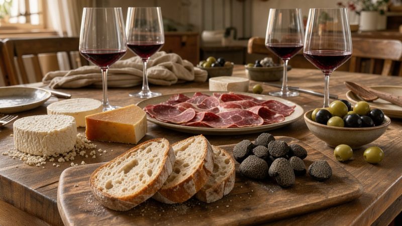 Quels terroirs choisir pour départager France et Italie en gastronomie ?